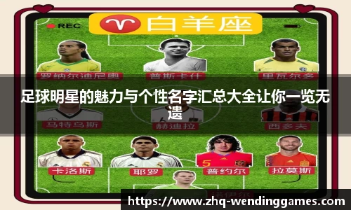 足球明星的魅力与个性名字汇总大全让你一览无遗
